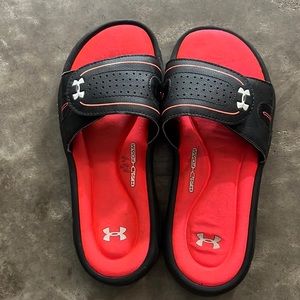UNDER ARMOUR Girls' UA Ignite VIII Slides Size 5Y